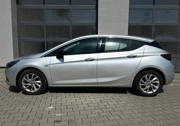 Opel Astra cena 68900 przebieg: 55375, rok produkcji 2021 z Chojnice małe 326